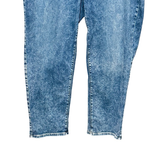 Lane Bryant High Rise Girlfriend Straight Denim Cotton Jeans - Picture 4 of 11